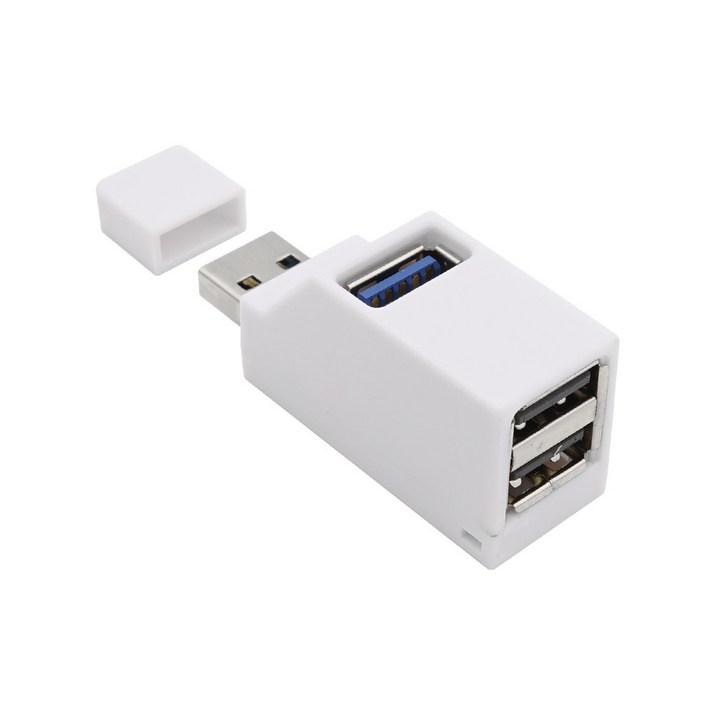 IH425 3포트 USB 허브 USB3.0 1P / USB 2.0 2P 화이트