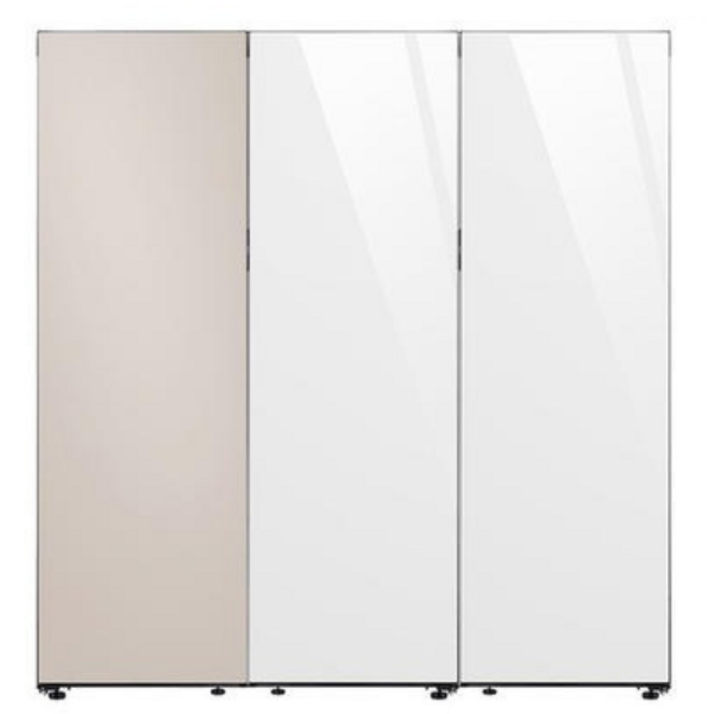 [환급가전]  삼성전자 비스포크 냉장+냉동+김치냉장고 세트 1도어 키친핏 1104리터 RR40C7905AP+RZ34C7905AP+RQ34C7915AP