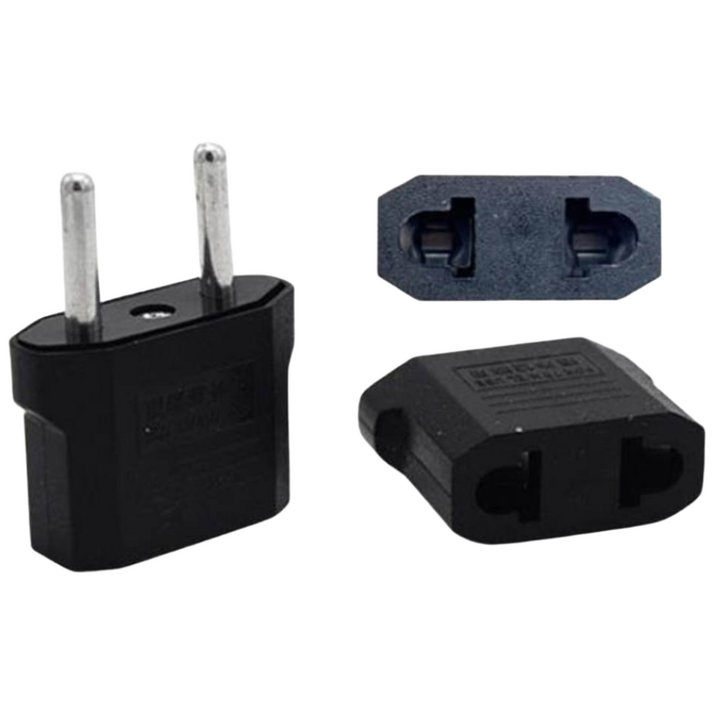 220V 돼지코 변환어댑터 플러그 직구용 전자제품, 2개, 혼합색상