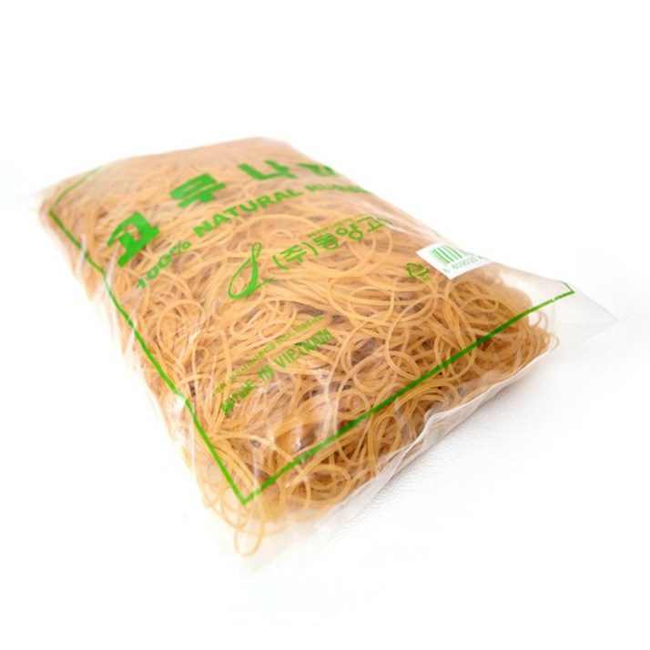 노란고무줄고무밴드 미용실 고무줄 1kg, 상세페이지 참조, 1개