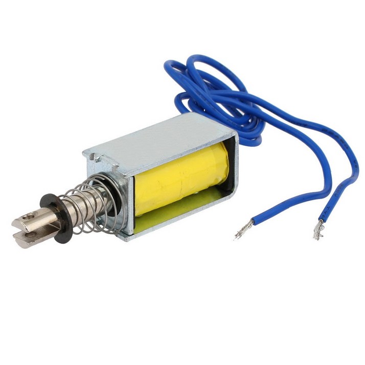DC12V 풀타입 솔레노이드 - 전자석 액추에이터 모듈 스프링 복귀형