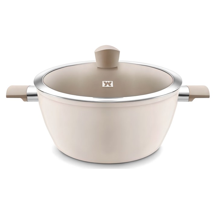 바겐슈타이거 인덕션 에델 세라믹 곰솥냄비, 28cm, 혼합색상, 1개