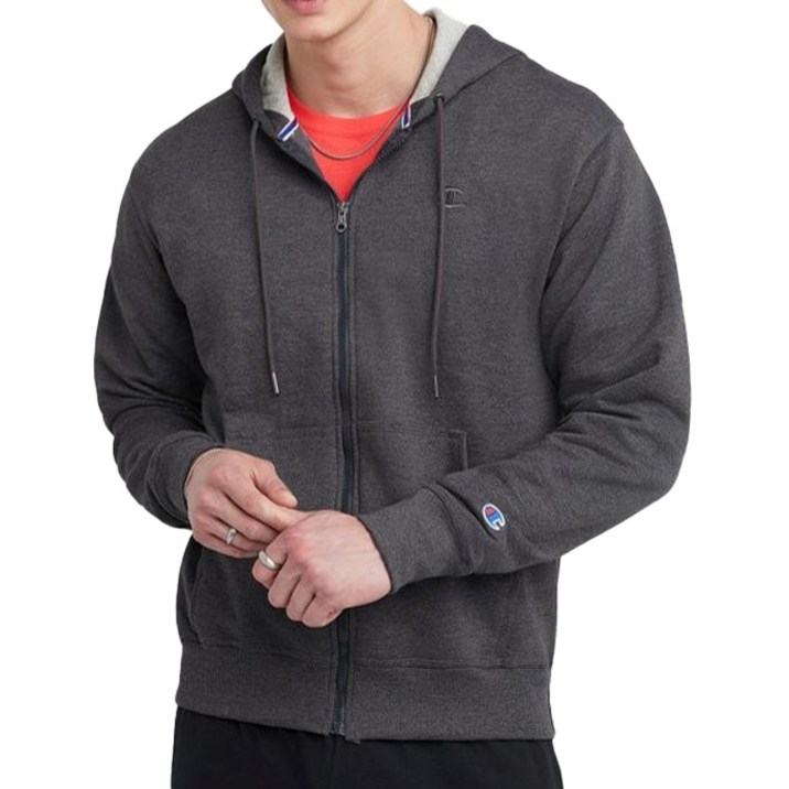 챔피온 C로고 Powerblend 기모 후드집업