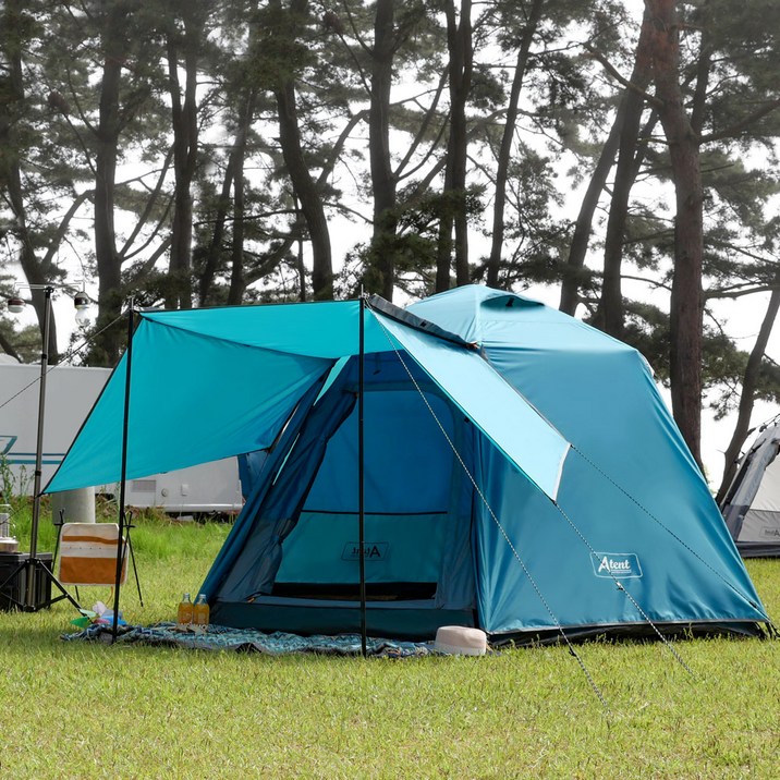 아이두젠 트라이베카 4DOOR 원터치 오토6 텐트 + 윙플라이 세트