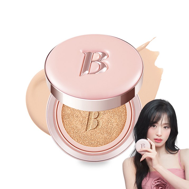 바닐라코 에센스 스킨 핑크 쿠션 파운데이션 12g, 21호로지, 1개
