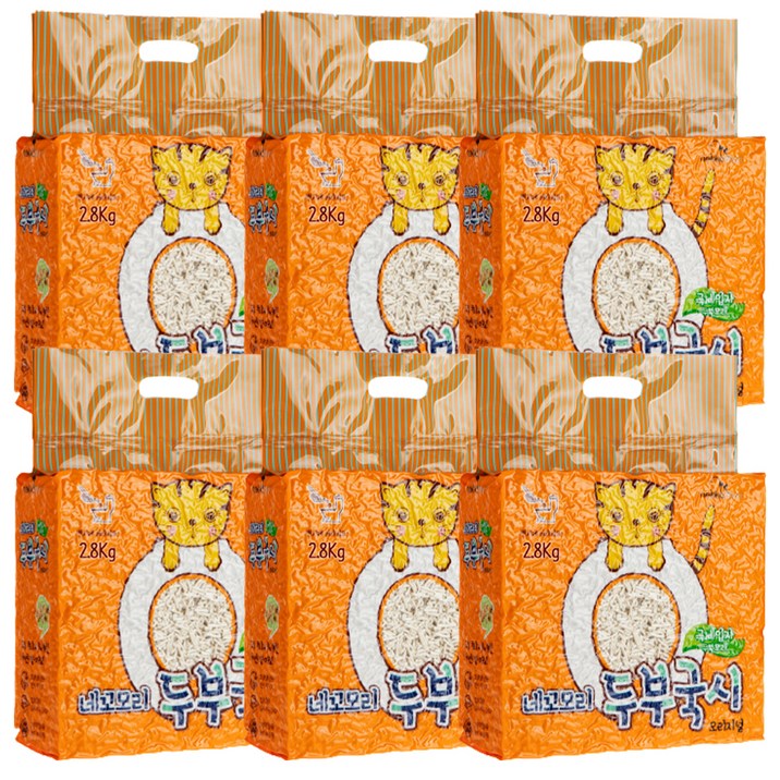 네꼬모리 두부국시 극세입자 고양이 두부모래 오리지널