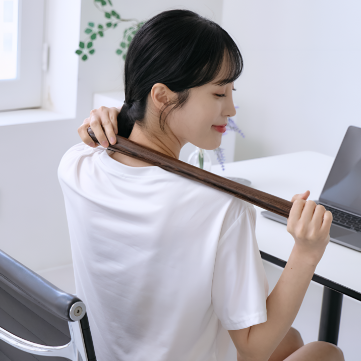 바디플로우 뱀부 전신 마사지봉 마사지 스틱