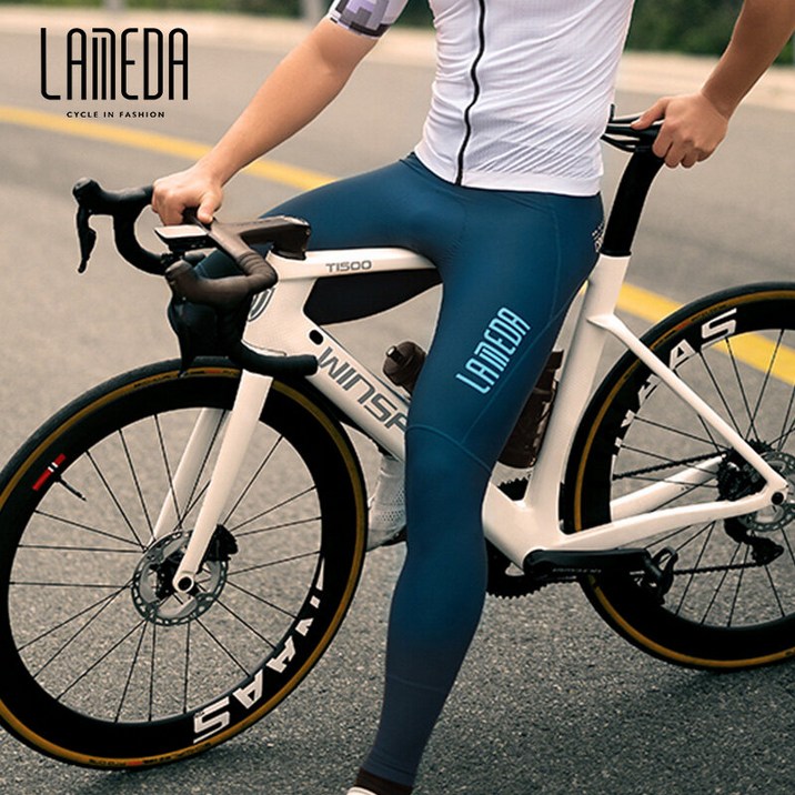 LAMEDA 신상 라이딩 코트 라이딩 바지 남성용 춘추하 자전거 바지 커버감 강산 도로 자전거 고탄성 편안한 라이딩 바지