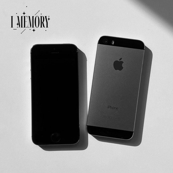 아이폰5s 공기계 최상급 + 유선이어폰 + 아이메모리 정품 케이스