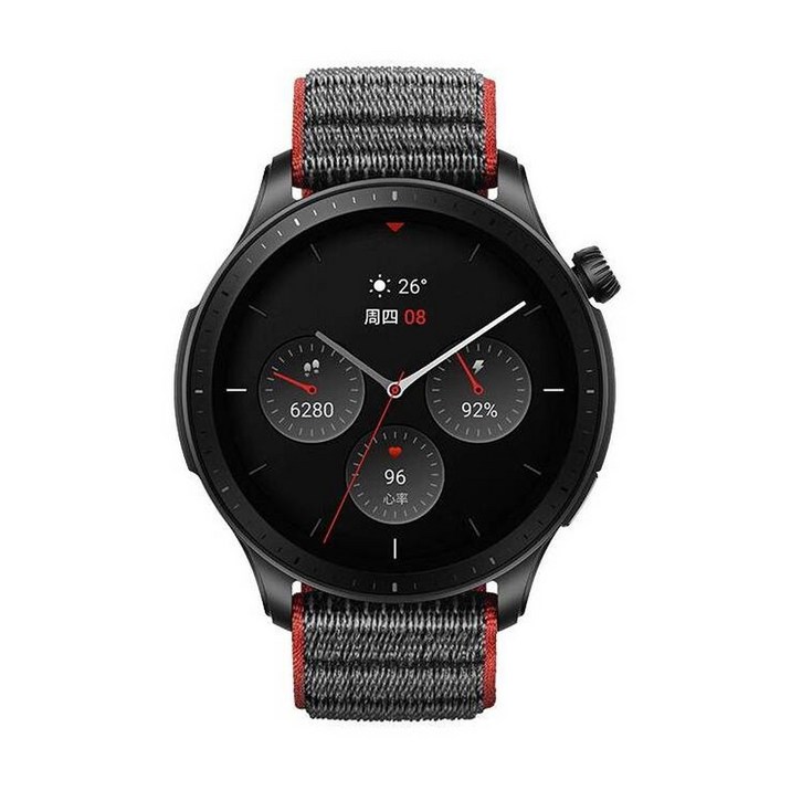 새로운 GTR 4 Smartwatch 46mm AMOLED 디스플레이 Zepp OS 앱 Andriod IOS 전화용 14일 배터리 수명 GPS 시계