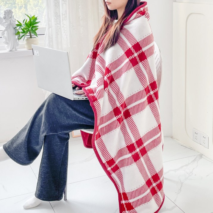 YYT 겨울 두꺼운 담요 따뜻한 똑딱이 융단