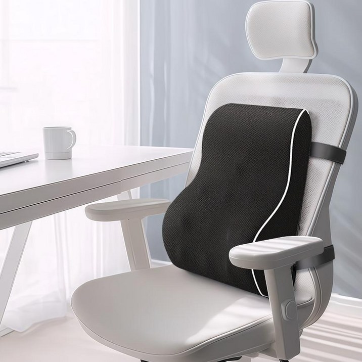 MHJY 의자 등받이 쿠션 메모리폼 허리 쿠션