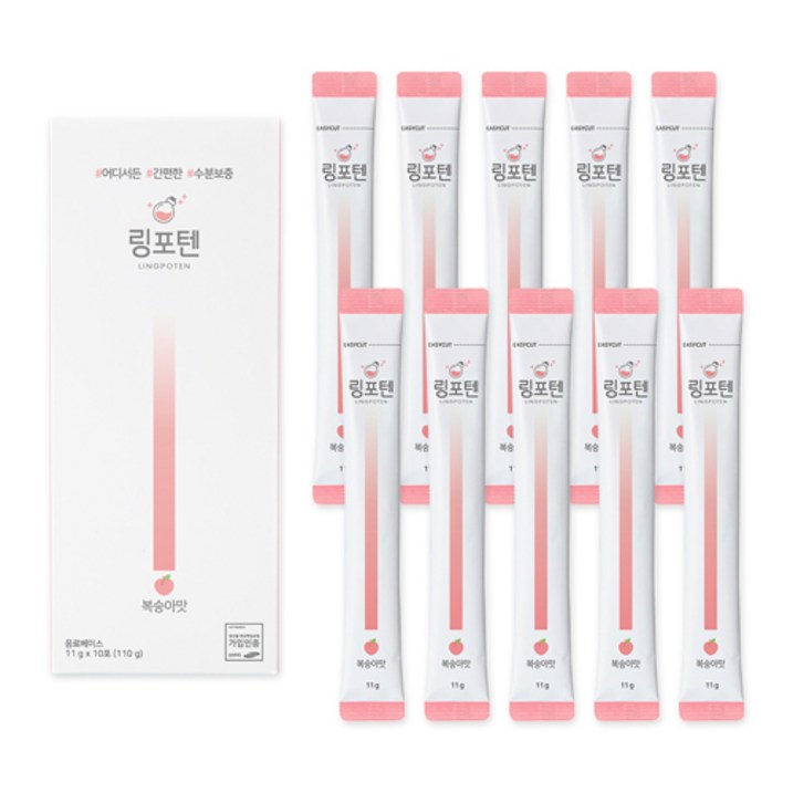 링포텐 링포션 맛있는 수분충전, 110g, 1개