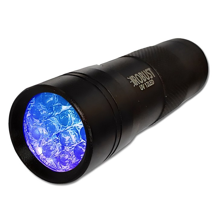 로버스트 블랙라이트 자외선램프 손전등 UV 12LED 로버스트 블랙라이트 자외선램프 손전등 UV 12LED