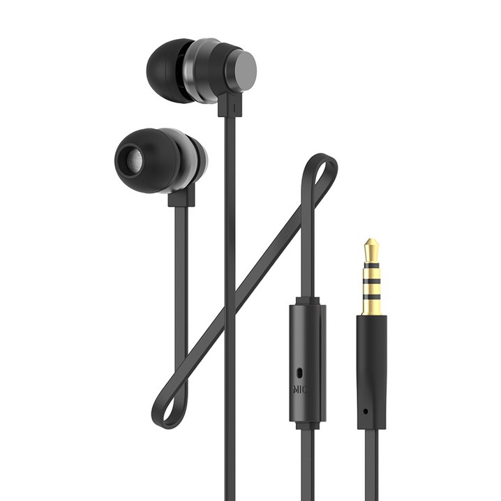 아이리버 3.5mm AUX 갤럭시 노트북 컴퓨터 알루미늄 커널형 유선 이어폰