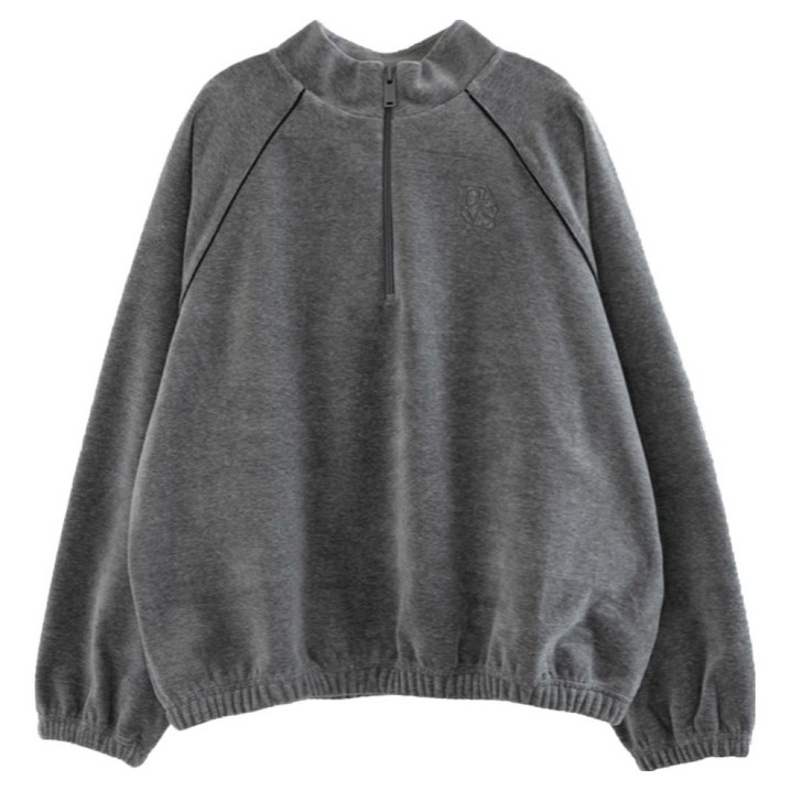 아이러브제이 디디오 초중생 남녀공용 엑시 반집업 맨투맨