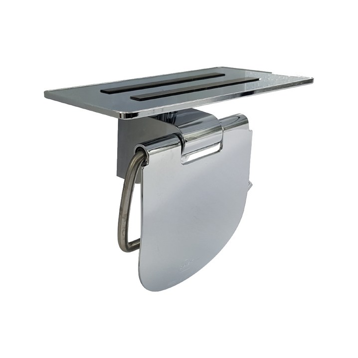 두진 보급형 핸드폰 거치대 겸 휴지걸이, 단일색상, 1개