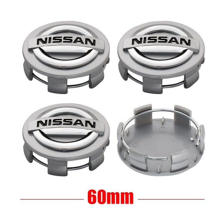 닛산 호환 Qashqai j10 j11 TIIDA JUKE Micra Pathfinder Nismo GTR 자동 스타일링을위한 4Pcs