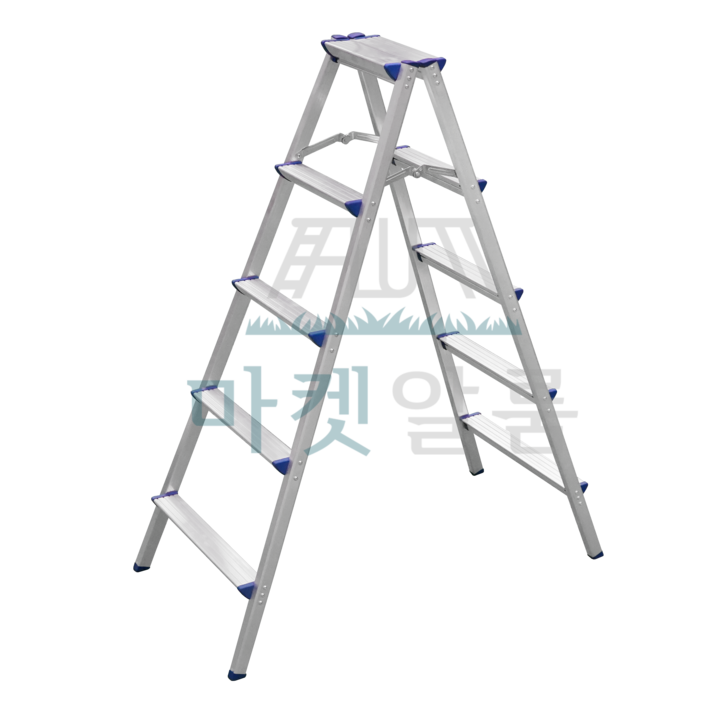 알룸 국산 알루미늄 가정용사다리 일반 5단 안전, 1개