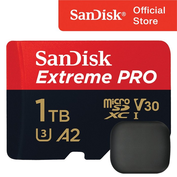 샌디스크 MicroSDXC Class10 Extreme Pro SQXCD 4K 마이크로SD카드, 1TB 샌디스크 MicroSDXC Class10 Extreme Pro SQXCD 4K 마이크로SD카드, 1TB