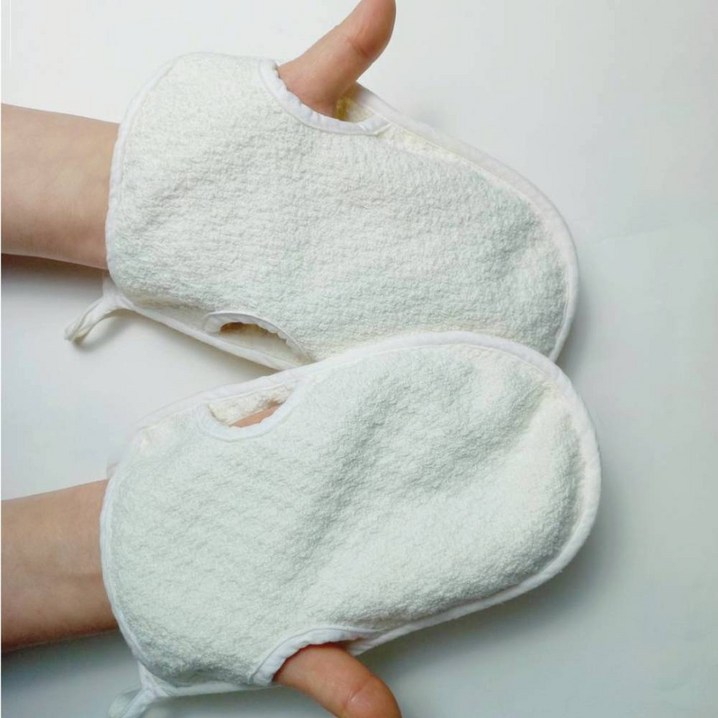 뮤라 저자극 극세사 목욕글러브 핸드 샤워 글러브