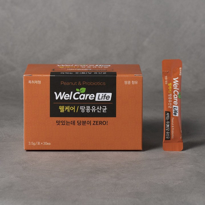 짜먹는 땅콩유산균 30p, 3.5g, 1개