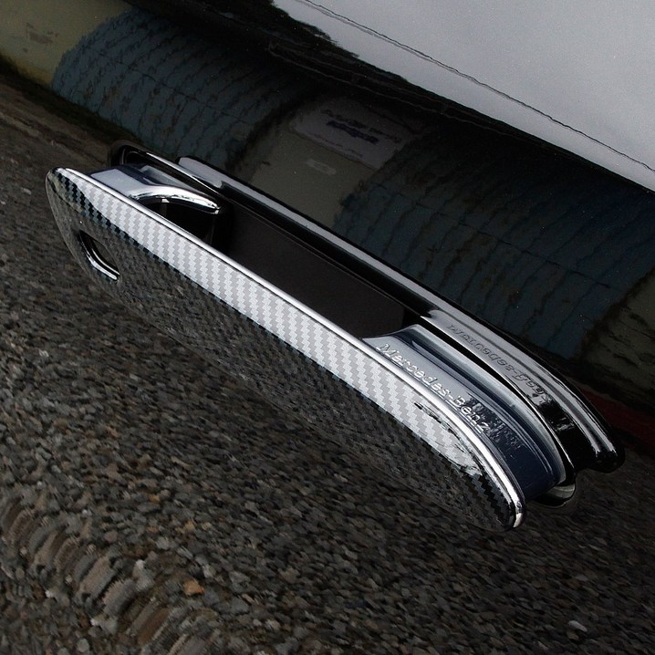 벤츠 E클래스 W214 도어캐치 몰딩 손잡이 튜닝 커버 호환 용폼, 도어캐치