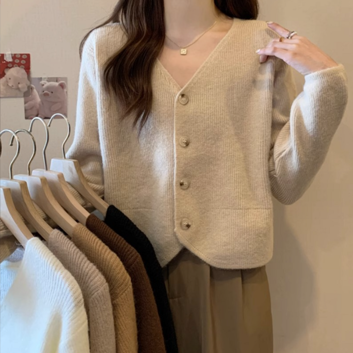 에스앤와이 소프트 데일리 베이직 슬림 브이넥 사무실 니트 가디건 에스앤와이 소프트 데일리 베이직 슬림 브이넥 사무실 니트 가디건