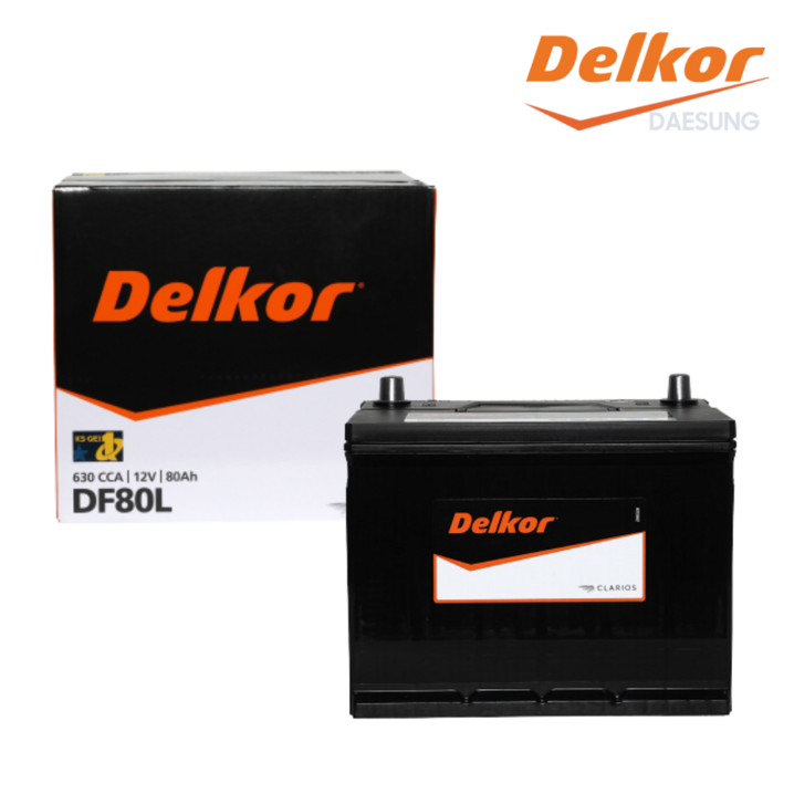 델코 자동차배터리 교체 DF80L DIN74L AGM70 40 60 90R 100L 공구대여, 1개