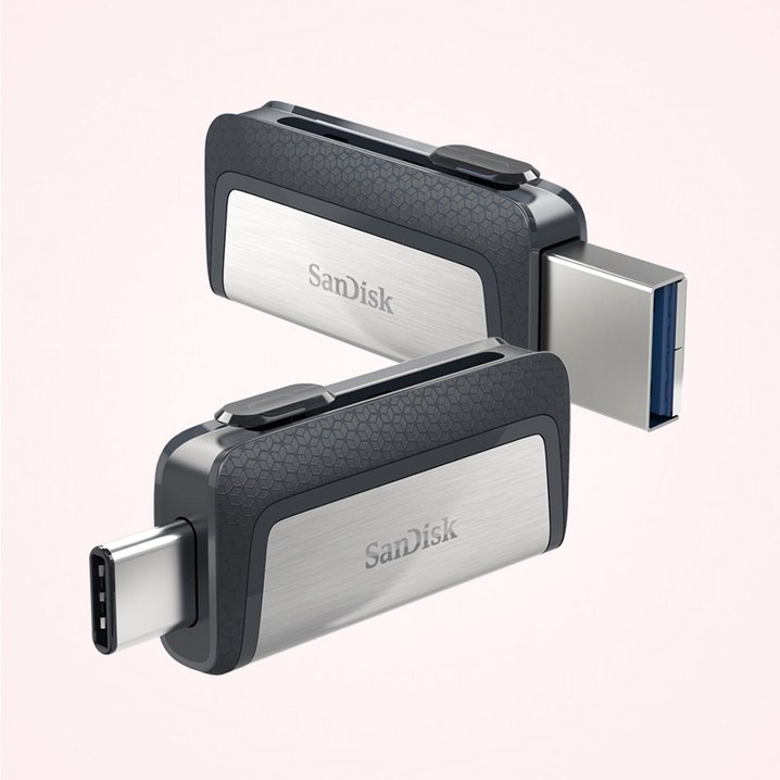 샌디스크 USB 메모리 Ultra Dual 울트라듀얼 OTG TypeC USB 3.1 SDDDC2 128GB