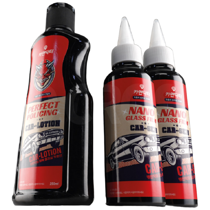 인포벨TV홈쇼핑정품 애드크로스 카맨닥터 나노 유리막 광택 코팅제 흠집제거 스크래치제거 왁스 코팅제