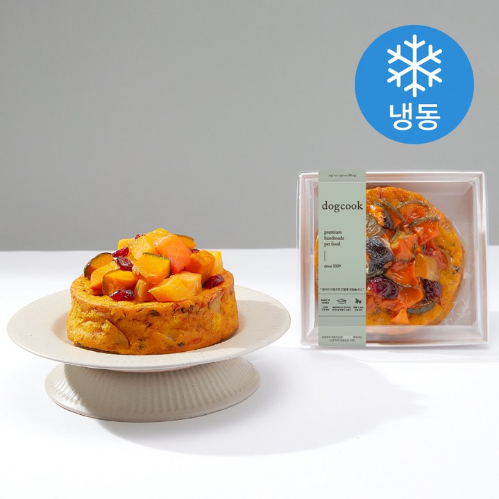 도그쿡 강아지 미니 케이크 냉동 간식