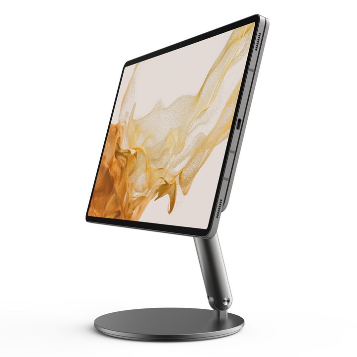 에이핀 갤럭시탭 마그네틱 자석 회전 거치대, 그라파이트, 1개, S8+ / S9+ / S9FE+ / S10+