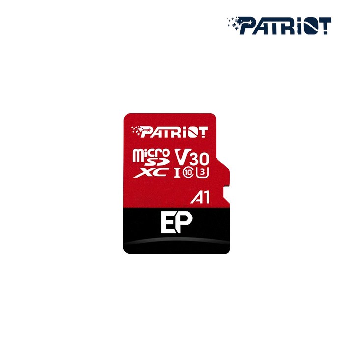 PATRIOT EP Series MicroSDXC V30 A1 메모리카드, 1개, 128GB