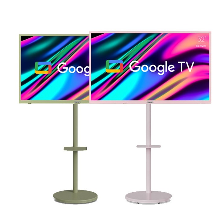 라익미 스마트 NF32 THE AI 비스포크 컬러드 구글TV 삼탠바이미 set, V320 오프화이트, 고객직접설치, 스탠드형, 81cm