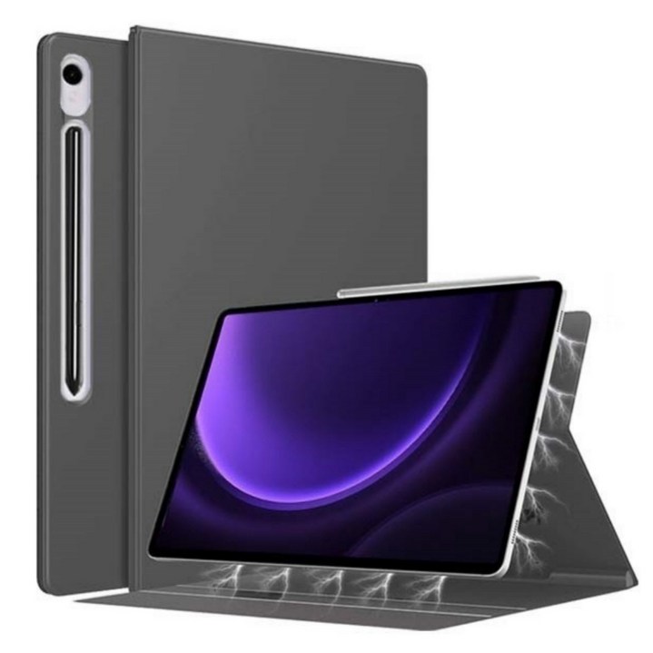 갤럭시탭S9 FE S9 FE 플러스 S펜수납 폴리오 케이스 마그네틱 커버 케이스나라 S9 FE+