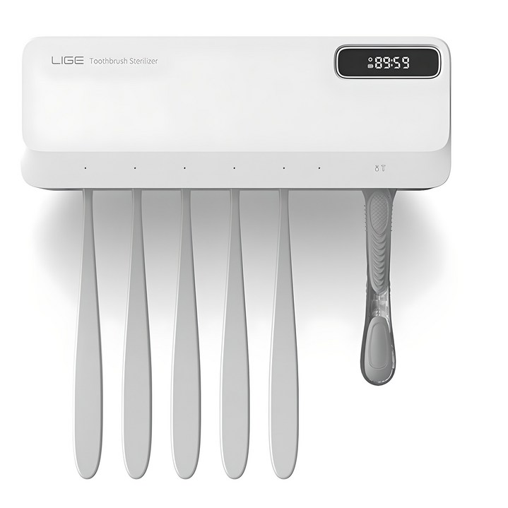 LIGE 무선 칫솔살균기 YGT-1005, YGT-1005, 화이트