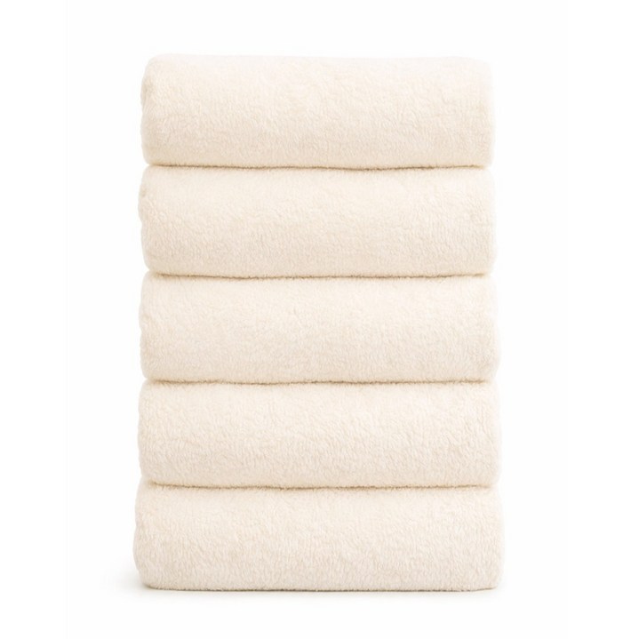 아이주 뱀부 타올 40X80cm 5PCS 목욕 수건 타올 아기 신생아 수건 타올 호텔 수건, 5개, 뱀부타올(40X80cm)