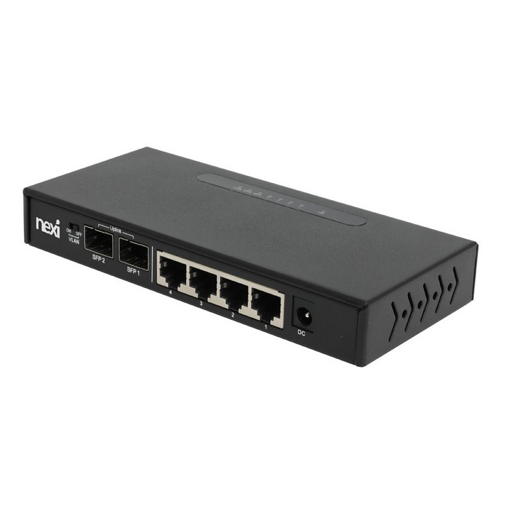 넥시 NX-SG1004-2SFP 4포트 스위칭허브 기가비트 +2SFP / NX1320, 단일상품, 1개