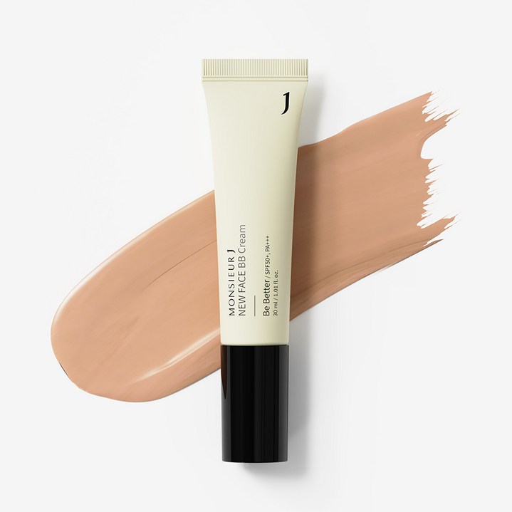 무슈제이 뉴 페이스 비비 크림, 단일 색상, 30ml, 2개