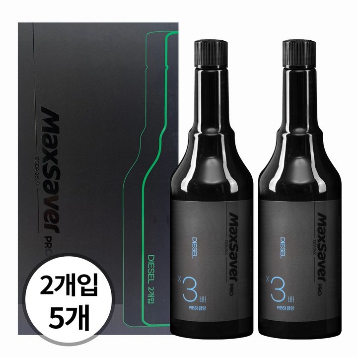 맥세이버 프로 연료첨가제 가솔린 디젤 300ml, 10개, 디젤/경유