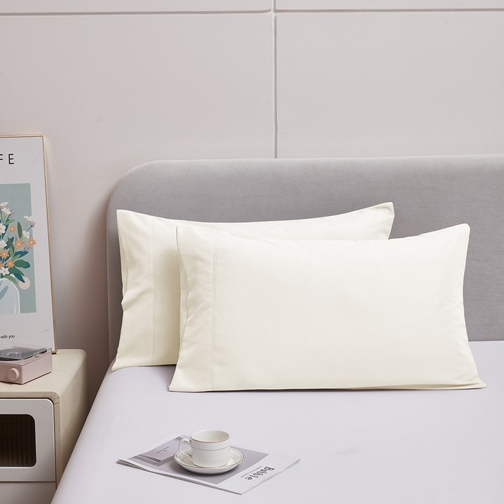 폴리에스터 표준사이즈 베개커버 주름방지 세탁용 호텔용