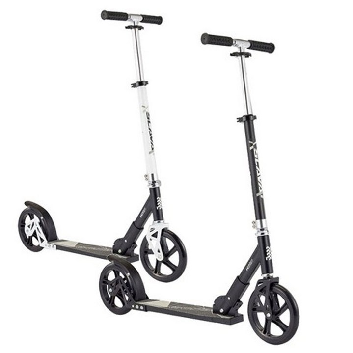 접이식 킥보드 성인 및 청소년용 킥보드, 흰색, 1개