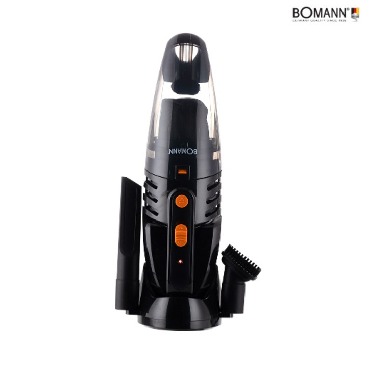 보만 4in1 워셔블필터 다용도 핸디형 무선청소기 VC7210, 단일옵션, 블랙
