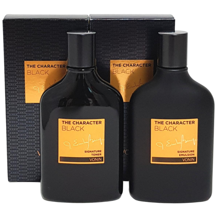 보닌 더 캐릭터 블랙 시그니처 토너 + 에멀전, 1세트