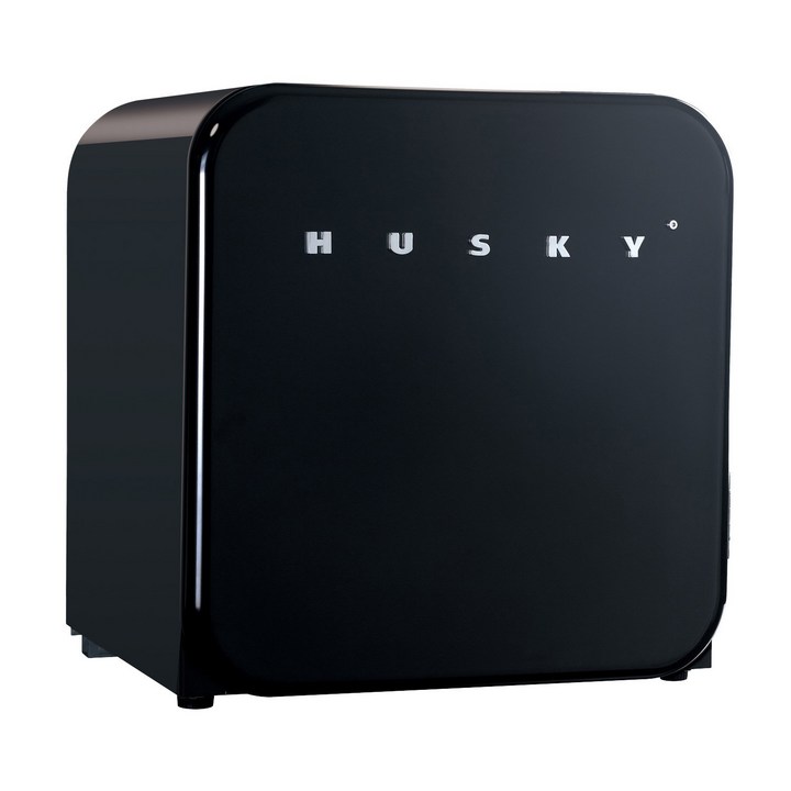 [현대아이파크몰] 미니 냉장고 HUSKY 허스키 레트로 BC-46R-1 블랙, BC-46R-1블랙