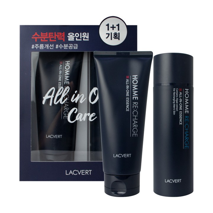 라끄베르 옴므 리차지 올인원 에센스 11 기획세트 주름개선 미백 기능성 화장품 150ml150ml