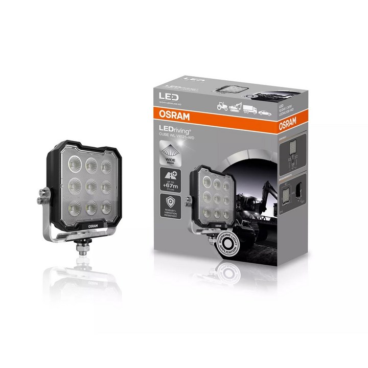 신제품오스람 화물차 중장비 차량용 LED 써치라이트 led 서치라이트 작업등 12V24V, 1개