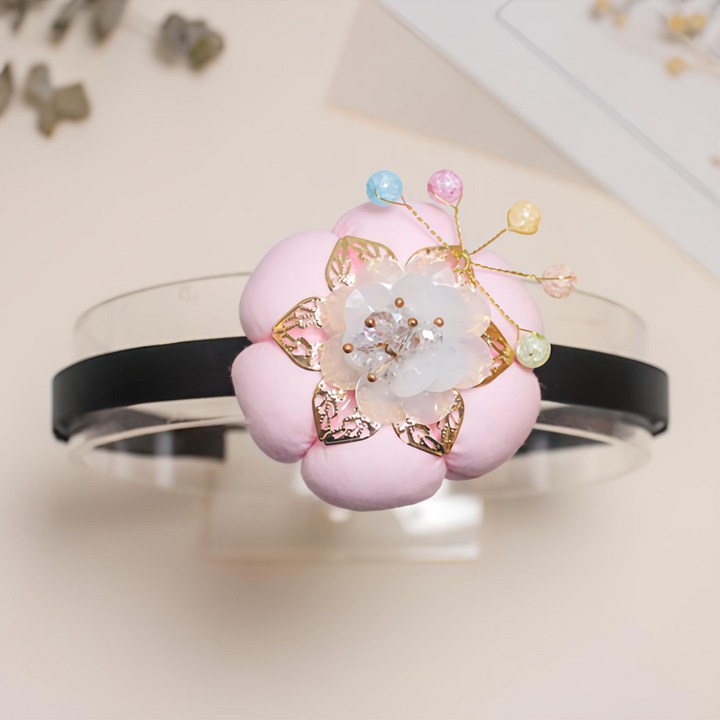 VIDANGILKIDS 진경 호박 한복머리띠