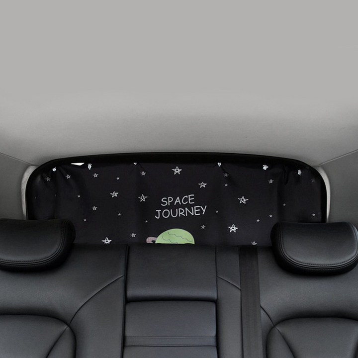 TKB 차량용 암막 트렁크 햇빛가리개 차박 카커튼, 우주, 1개